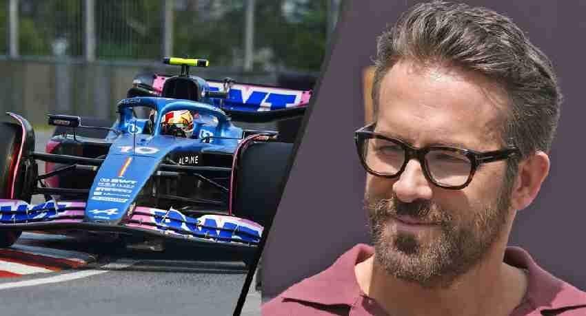 Ryan Reynolds buys stake In F1 Team Alpine